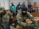 Задержанные украинские моряки на заседании Лефортовского суда. Фото: Максим Блинов / РИА Новости