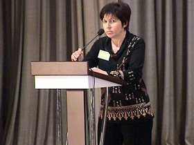 Элла Кесаева, лидер "Голоса Беслана", фото с сайта scilla.ru (С)