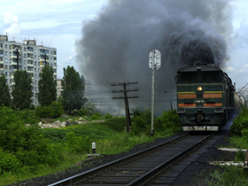 Поезд. Фото  с сайта gallery.mediatory.ru (С)