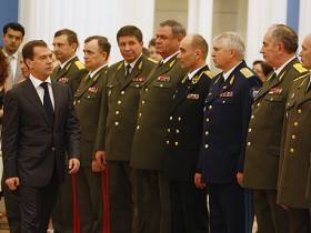 Втреча Дмитрия Медведева с российскими военнослужащими. Фото с сайта kremlin.ru