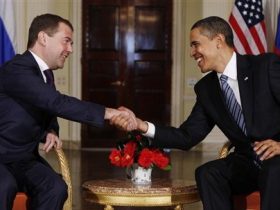 Президент США Барак Обама и президент России Дмитрий Медведев. Фото: zman.com