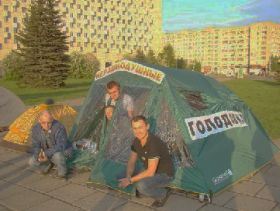 Голодовка в Архангельске, фото Александра Донского, Каспаров.Ru