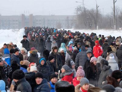 Митинг в Магнитогорске. Фото с сайта Znak.com