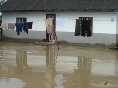 Затопленные дома. Фото: news.rufox.ru