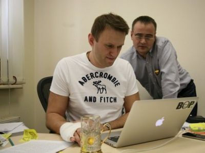 Ирек Муртазин и Алексей Навальный. Фото из блога irek-murtazin.livejournal.com
