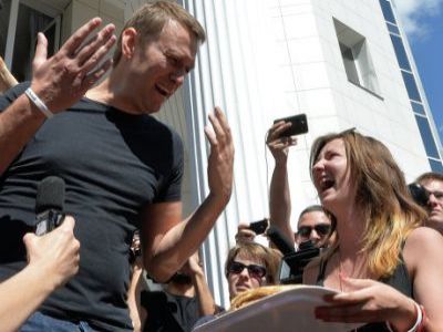 Освобождение Навального Фото: РИА "Новости"