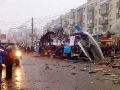 Взрыв в Волгограде 30 лекабря. Фото russian.rt.com