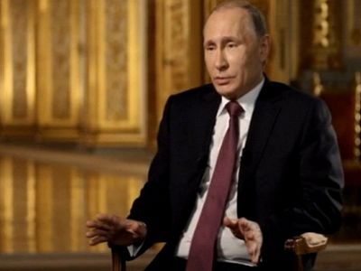В.Путин, интервью для фильма "Президент". Фото: cdn.static1.rtr-vesti.ru