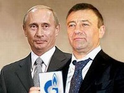 Аркадий Ротенберг и Владимир Путин. Фото: rb.ru