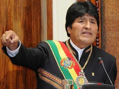 Эво Моралес, президент Боливии. Источник - www.atomic-energy.ru