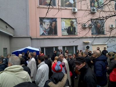 Акция памяти Анны Политковской в Москве. Фото: Каспаров.Ru