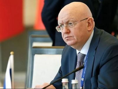 Российский постпред Небензя покинул заседание Совета безопасности ООН