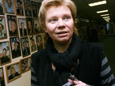 Журналистка "Эхо Москвы" Ксения Ларина. Фото: media.onlinetv.ru