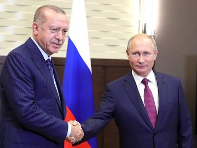 Эрдоган нанесёт визит Путину в Сочи