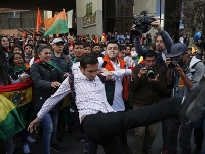 Протесты в Боливии из-за президентских выборов. Фото: Jorge Saenz / AP Photo