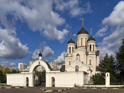 Храм в честь иконы Божией матери "Утоли моя печали" в Марьино. Фото: yandex.ru/maps