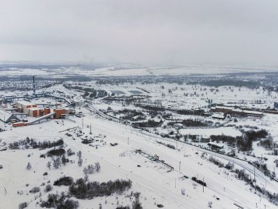 Горно-обогатительный комбинат и помещения угольной шахты "Листвяжная". Фото: Максим Шеметов / Reuters