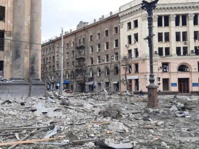 Зеленский назвал удар по центру Харькова актом гостеррора, прочертивший границы в душах людей