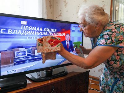 Россияне утратили доверие к телевидению за два месяца войны