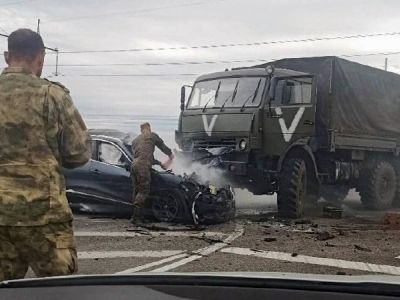 В Белгородской области в результате ДТП с военным КамАЗом погибли водитель легковой машины и девочка-подросток