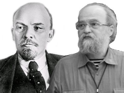 Ленин и Скобов. Коллаж Каспаров.Ru